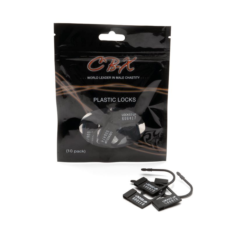 Cb-X Cockcage Plastic Locks 10Pc