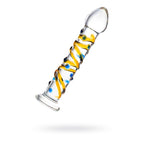 Sexus Glass Dildo Yellow 17.2Cm