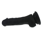 X-Men Realistic Dildo Veined Shaft W Balls Black