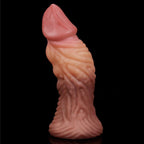 Lovetoy Nature Cock 7In Dual Layer Huge Alien Silicone Butt Plug Dildo