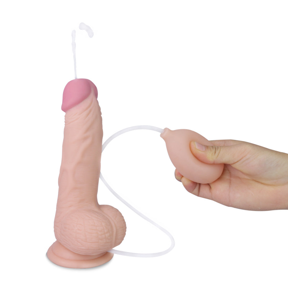 Lovetoy Soft Ejaculation Cock With Ball 8In
