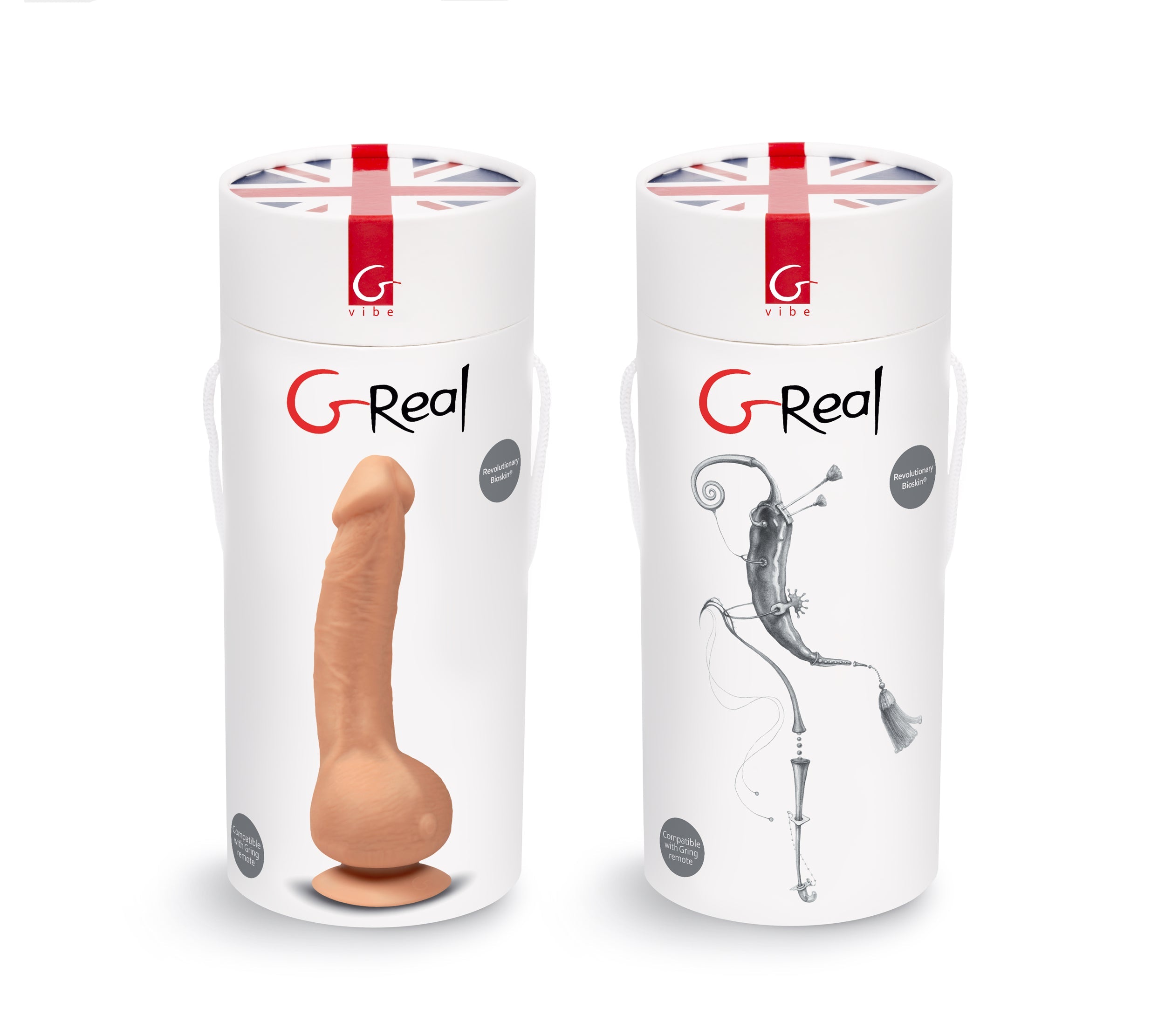 Gvibe Greal Flesh W Suction Cup