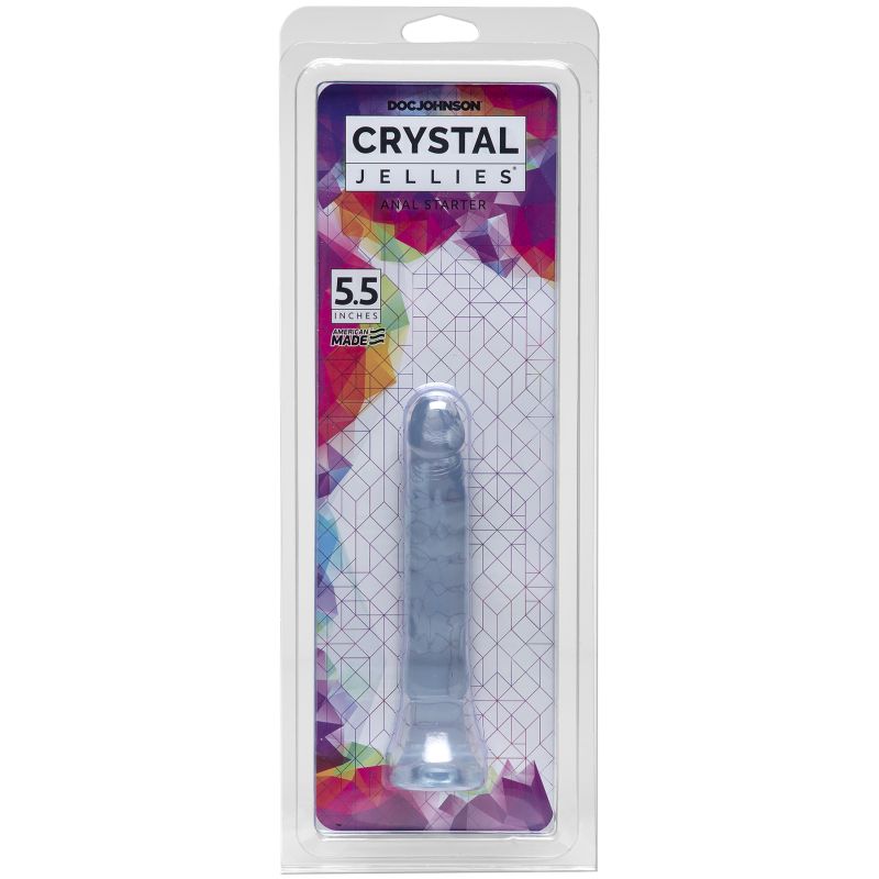 Crystal Jellies Doc Johnsons 5.5 Inch Anal Starter Clear