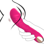 Pink Intense Pleasure G-Spot Vibrator - 20 Speed Rechargeable Silicone Wand with Magnetic Charging
